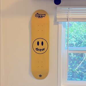 Drew House x Bieber Yellow Mascot Skateboard Deck